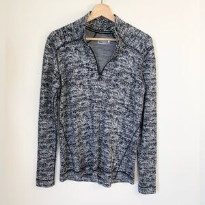 Smartwool Gray Quarter Zip Sweater women’s
